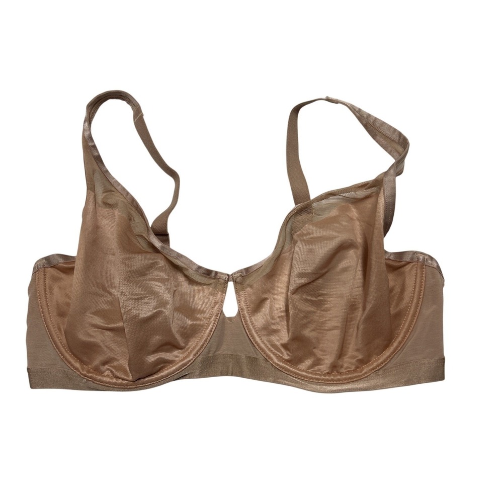 Soma Women's Bra 36DD Unbelievable Lift Scoop Balconette Nude Beige Color